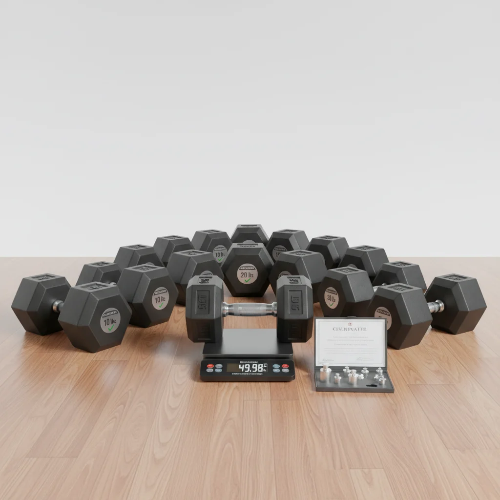dumbbell set calibrations