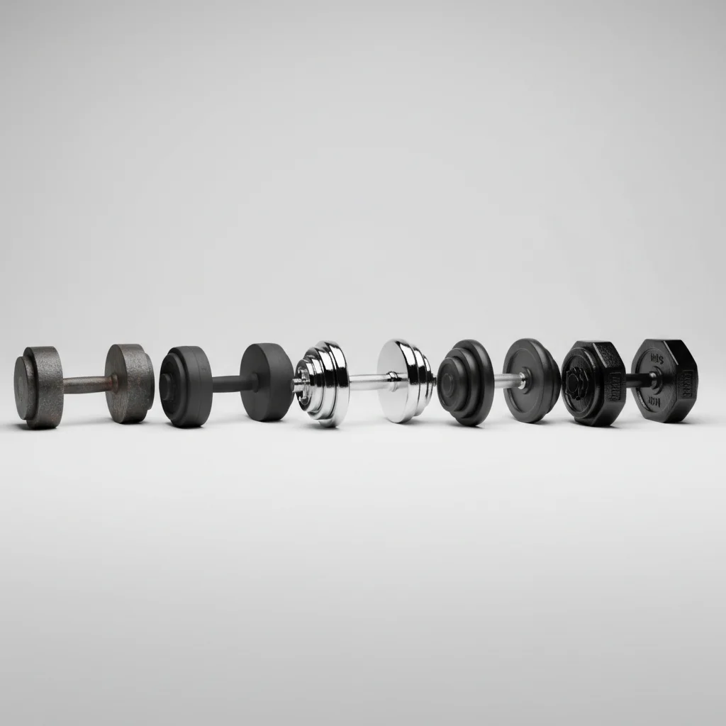 dumbbell set finishes